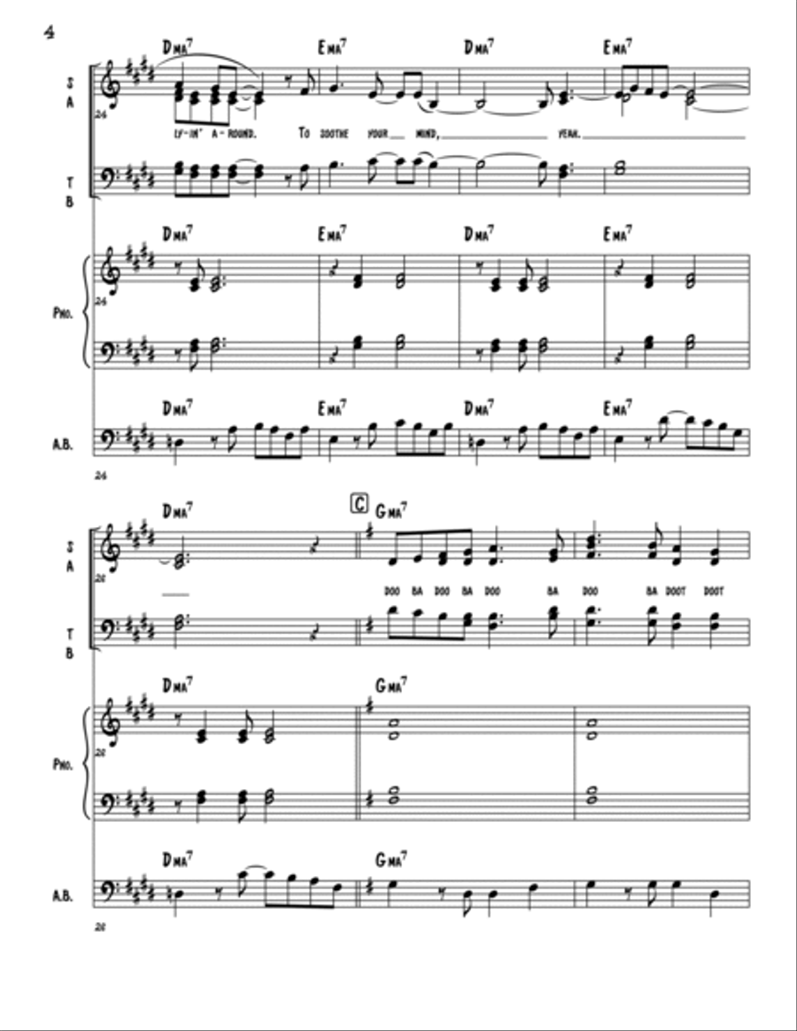All Day Music All Day Music Jazz Ensemble scores gallery preview page 4