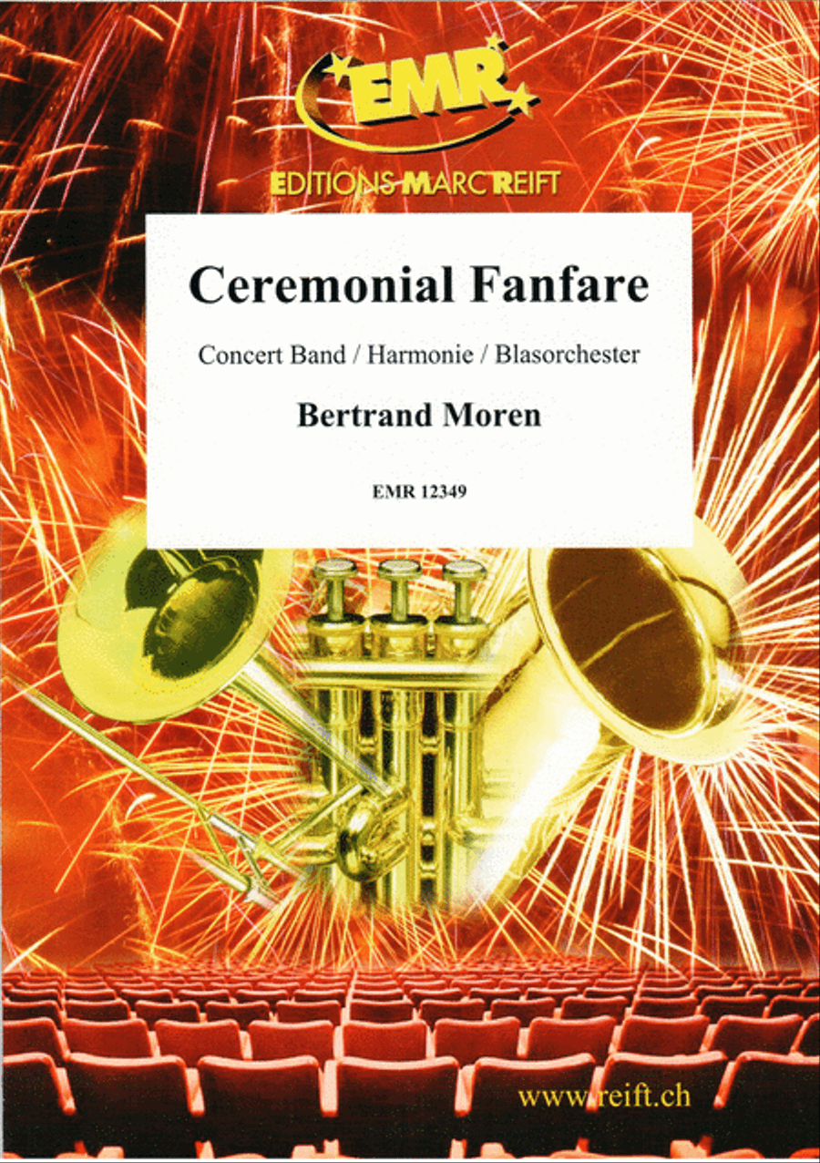 Ceremonial Fanfare Concert Band scores gallery preview page 1