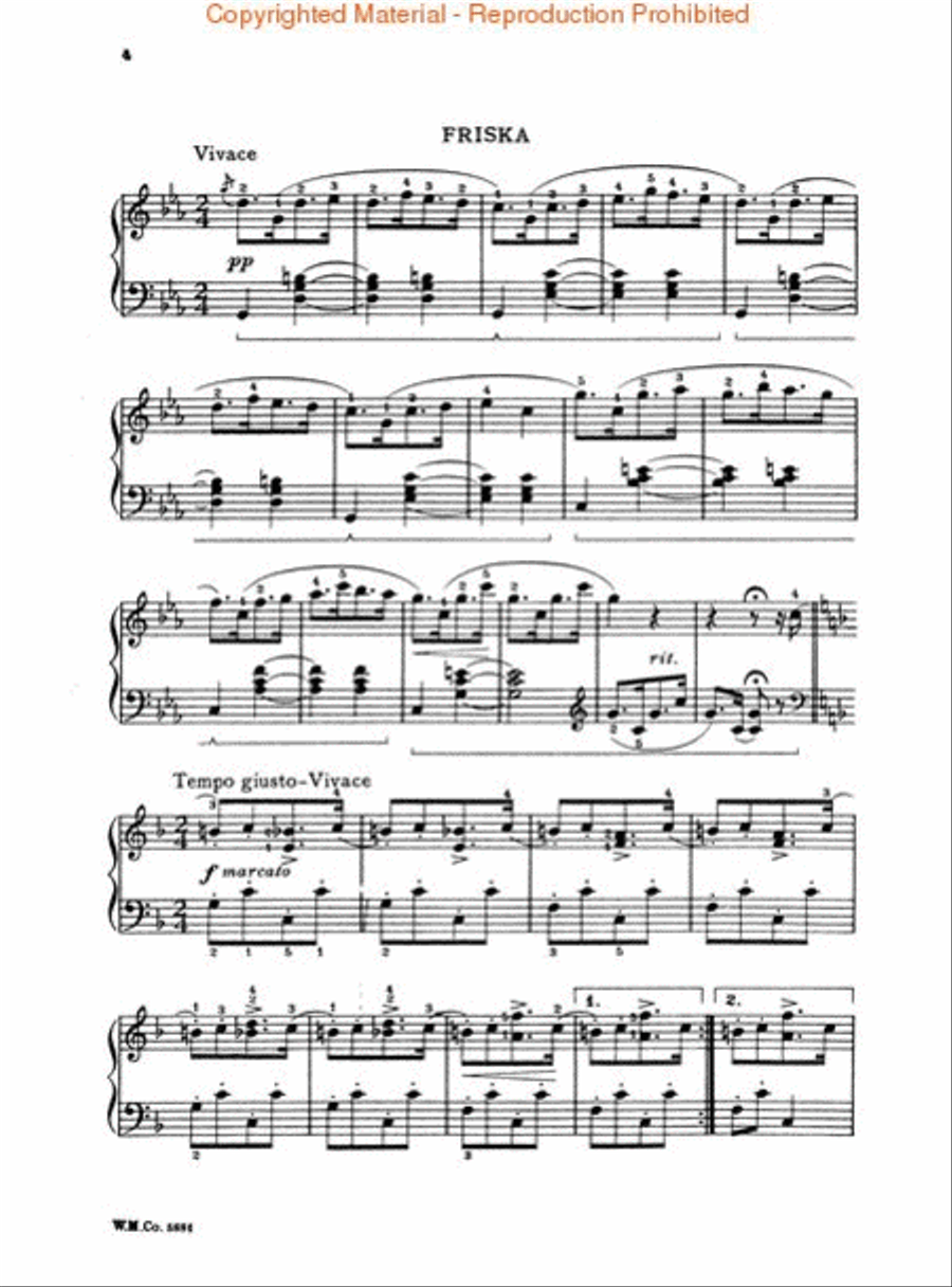 Hungarian Rhapsodie No. 2 Piano scores gallery preview page 3