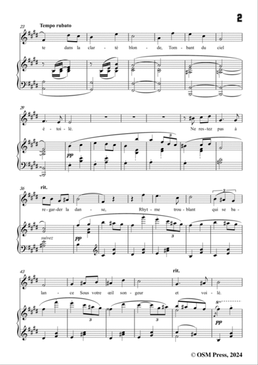 Lekeu-Ronde,in E Major Lekeu-Ronde,in E Major Voice scores gallery preview page 3