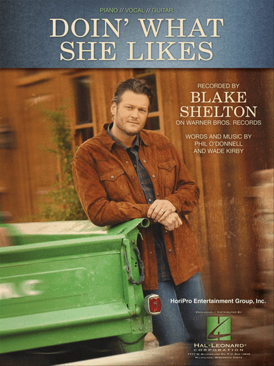 Doin' What She Likes Piano, Vocal, Guitar scores gallery preview page 1