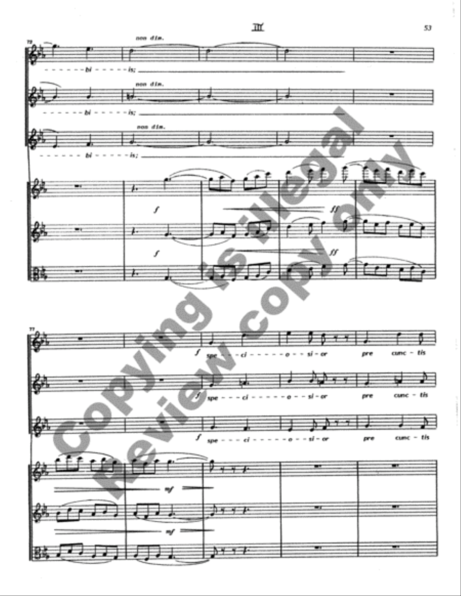Cantata Rustica (Full/Choral Score) Choir scores gallery preview page 130