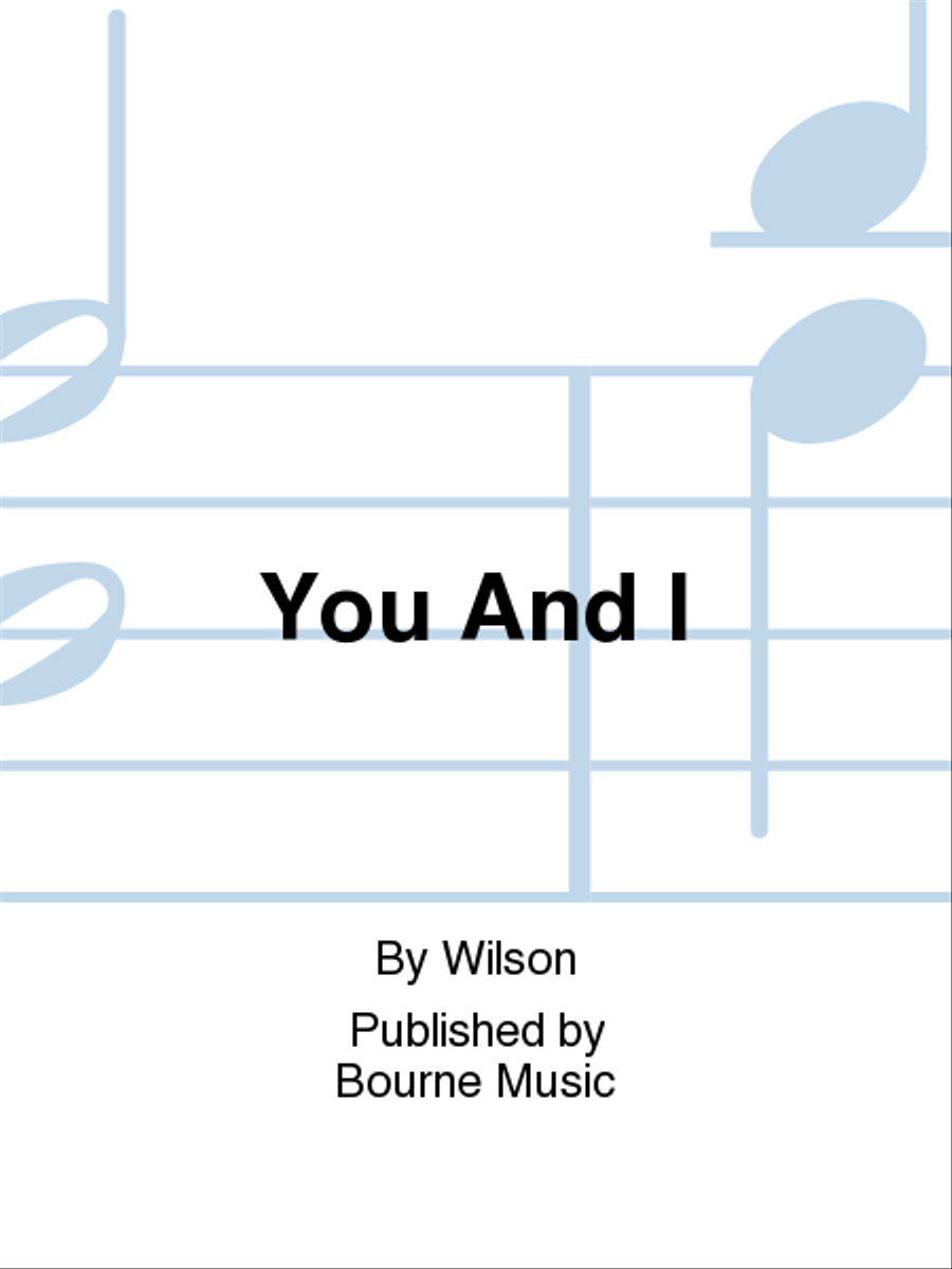 You And I