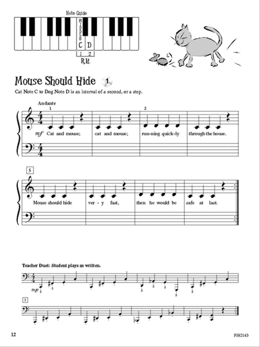 Note Reading Made Fun, Book 1 Piano Method scores gallery preview page 2