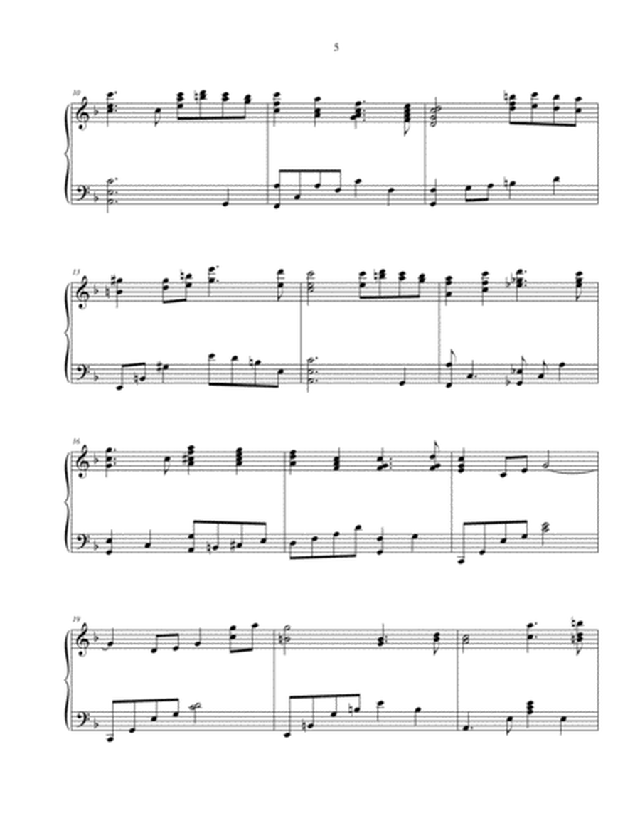 Adagietto - original piano solo image number null