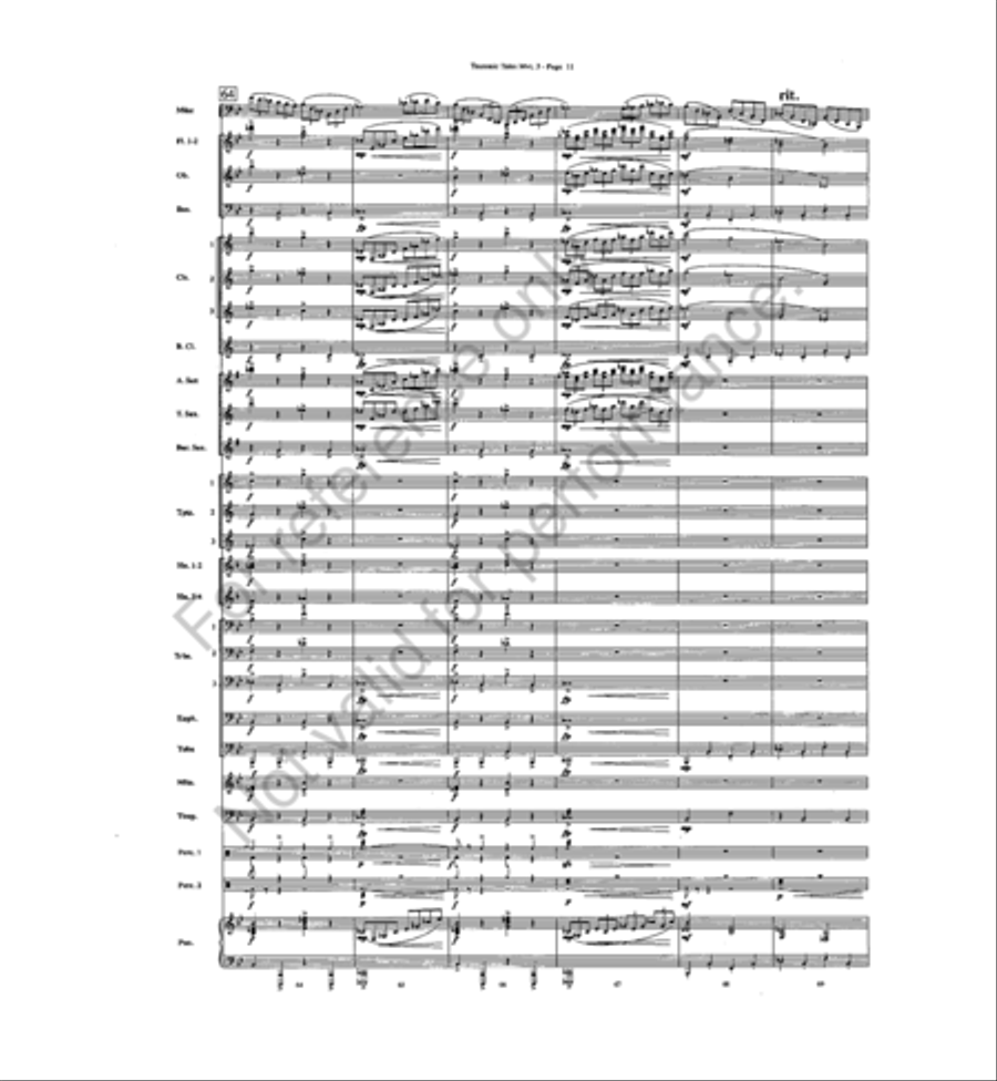 Thor's Hammer Concert Band scores gallery preview page 12