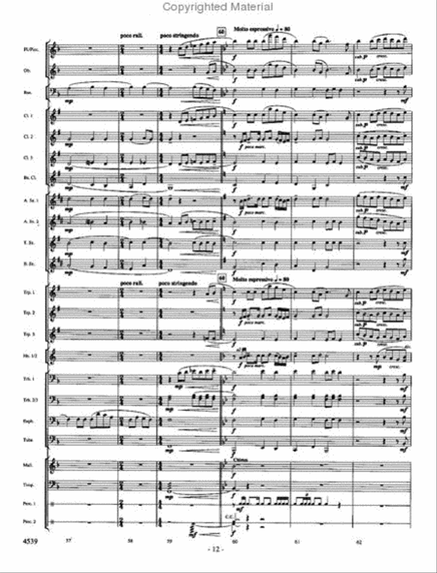 An American Portrait Concert Band scores gallery preview page 11