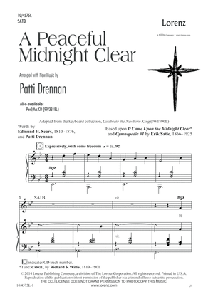 Book cover for A Peaceful Midnight Clear