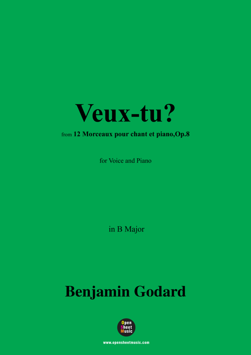 B. Godard-Veux-tu?in B Major,Op.8 No.7