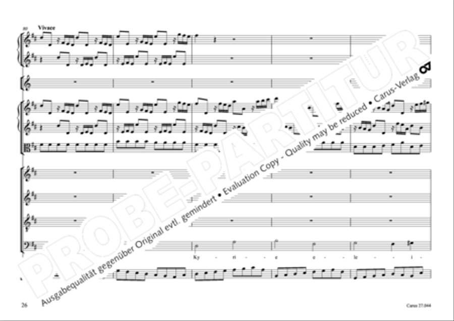 Messa per il Santissimo Natale 4-Part scores gallery preview page 17