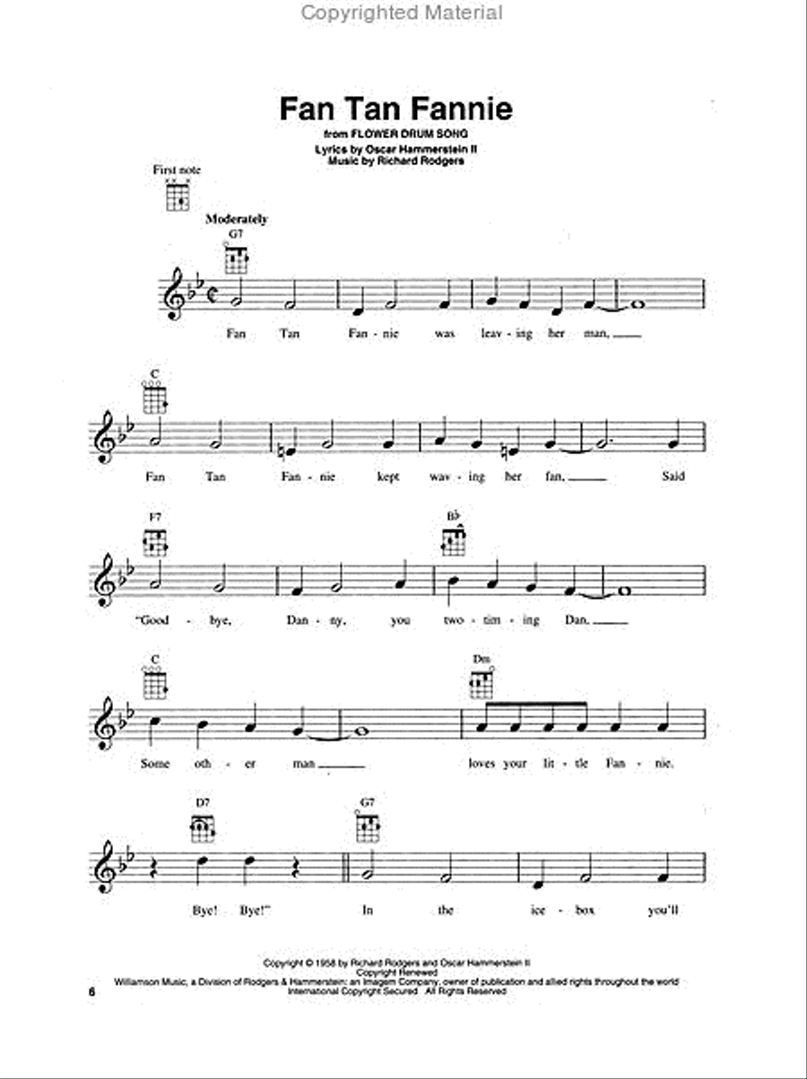Rodgers & Hammerstein for Ukulele Ukulele scores gallery preview page 2