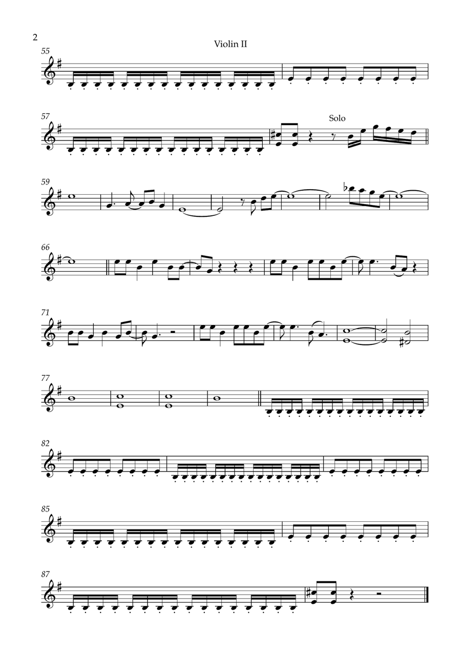 Sweet Dreams (Are Made Of This) String Quartet scores gallery preview page 4
