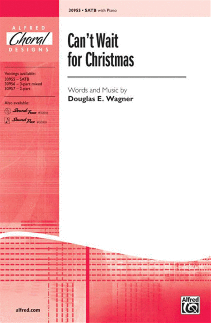 Can't Wait for Christmas 4-Part scores gallery preview page 1