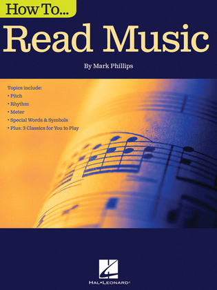Book cover for How to Read Music