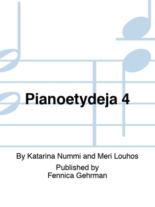 Book cover for Pianoetydeja 4