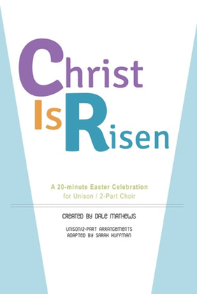Book cover for Christ Is Risen - Choral Book