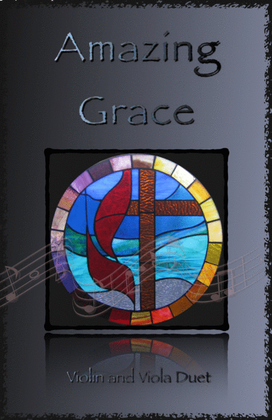Amazing Grace, Gospel style for Violin and Viola Duet