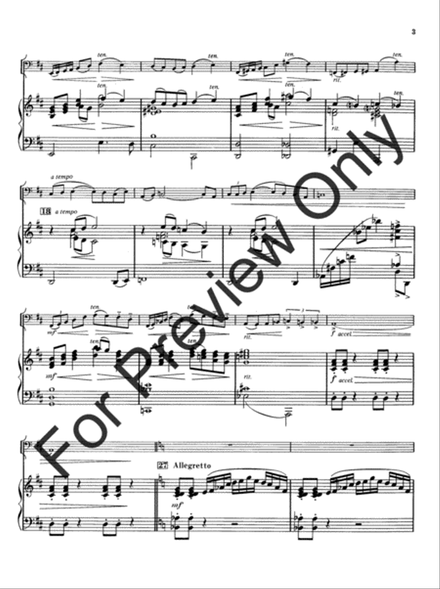 Ballad and Presto Dance Ballad and Presto Dance Tuba scores gallery preview page 5