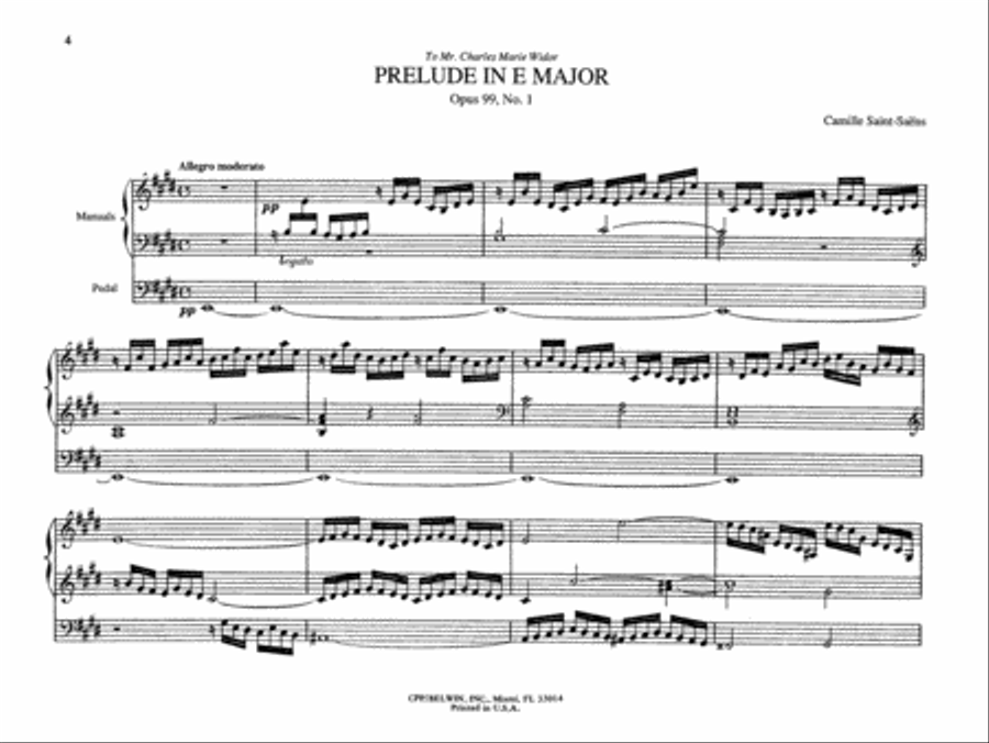 Six Preludes and Fugues, Opus 99 and Opus 109 Organ scores gallery preview page 5