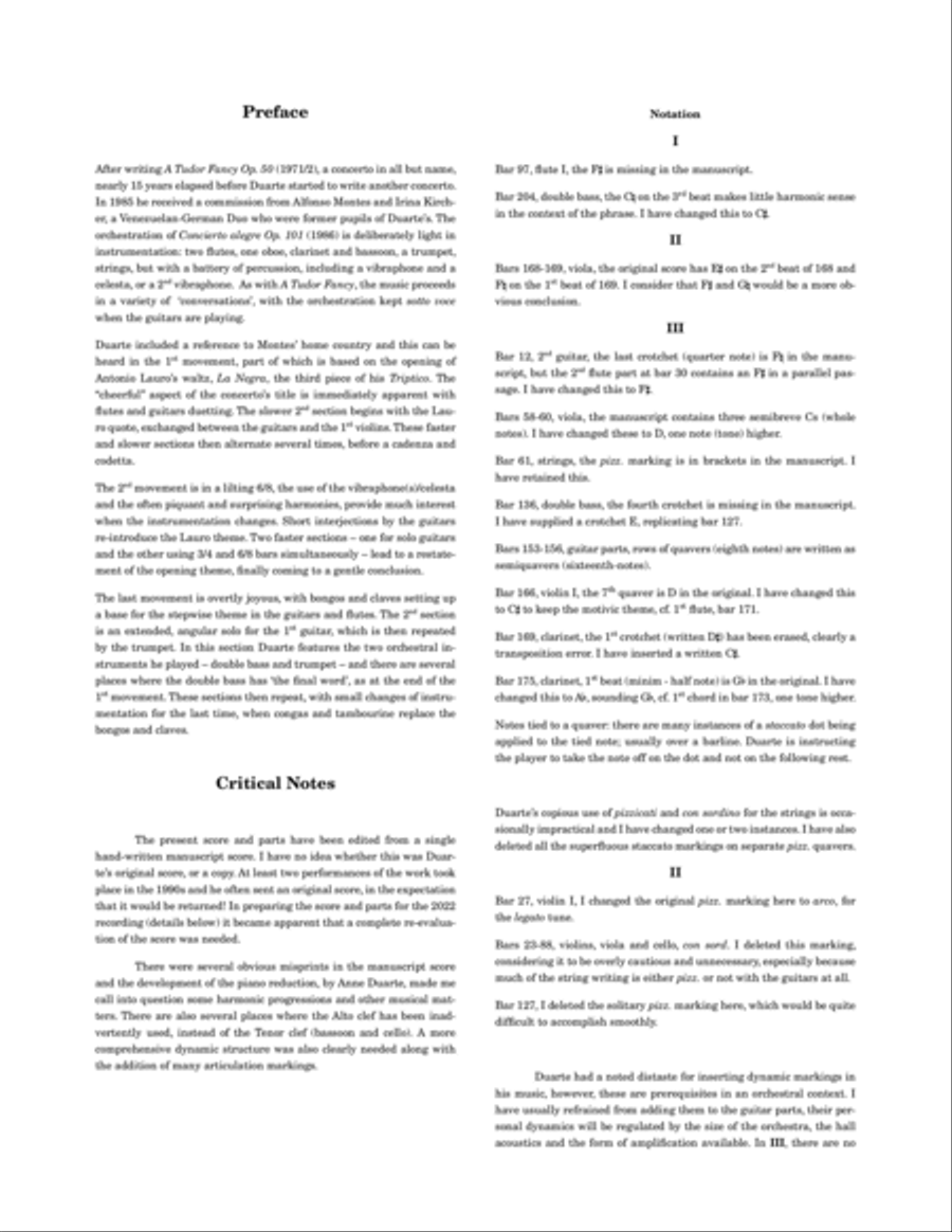Concierto Alegre, Op. 101 Orchestra scores gallery preview page 3