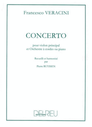 Veracini - Concerto For Violin/Piano