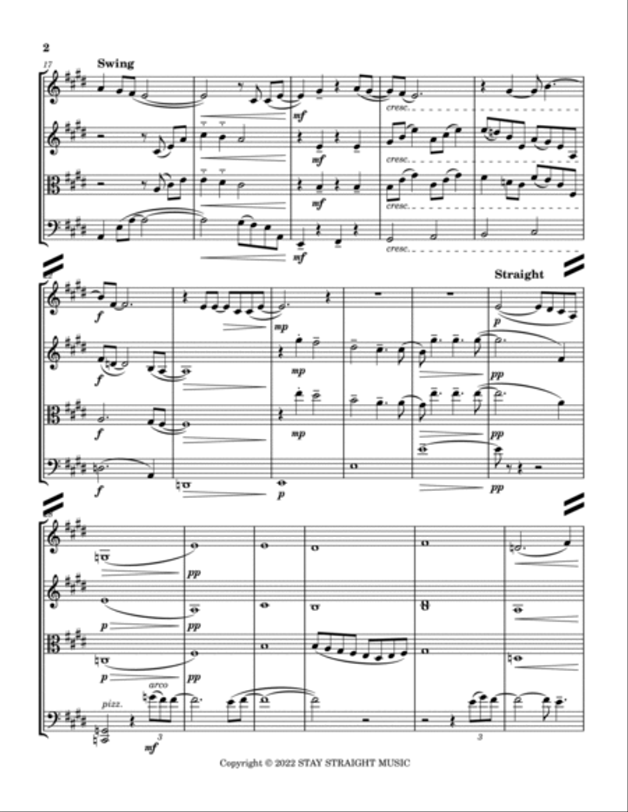 Page 43 String Quartet scores gallery preview page 2