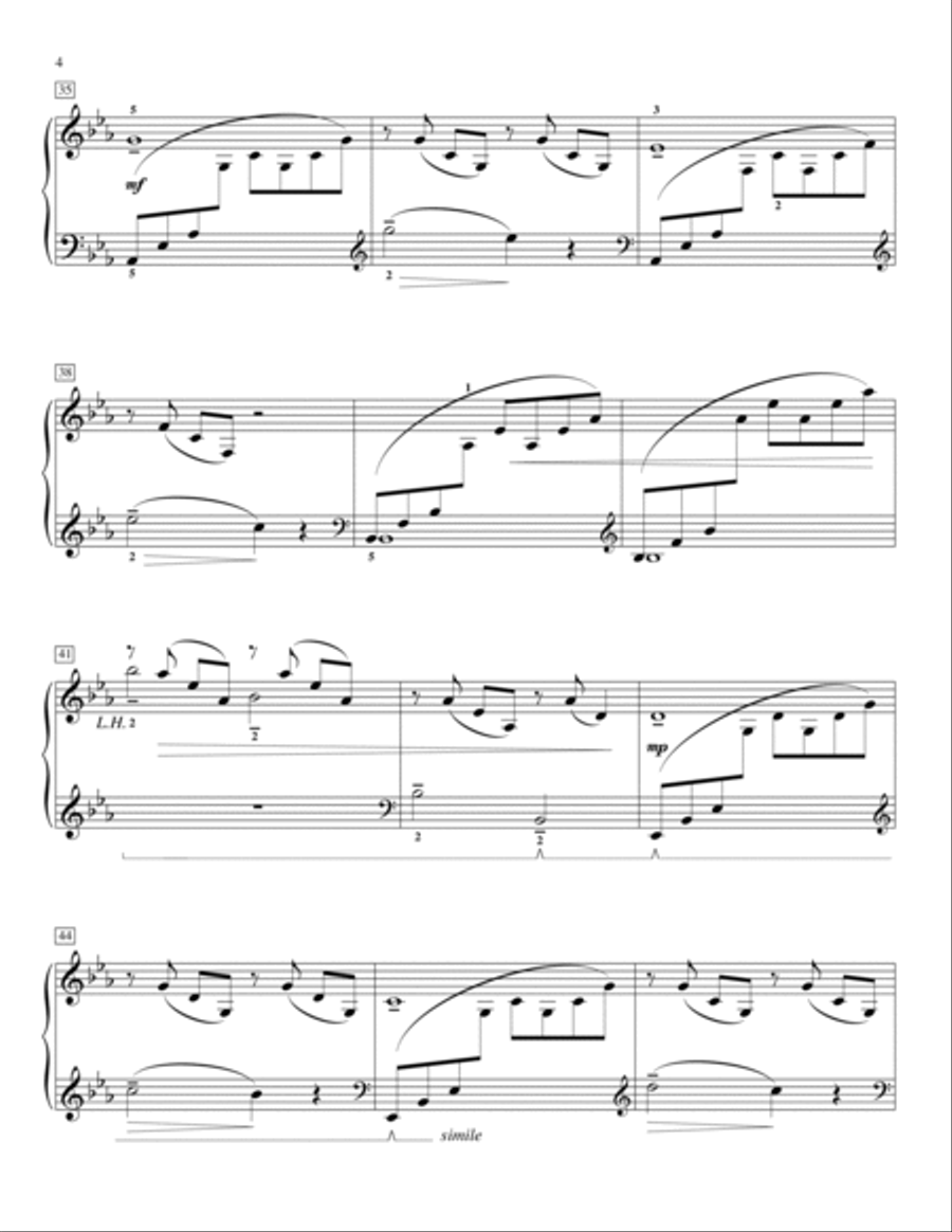 Northwoods Toccata Northwoods Toccata Piano Method scores gallery preview page 4
