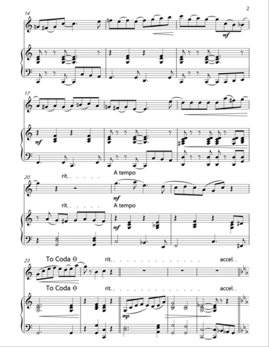 Raccoon Violin Solo scores gallery preview page 3