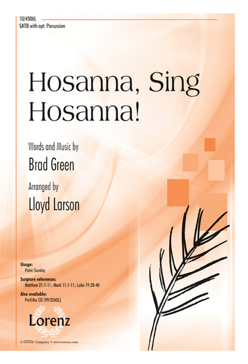 Hosanna, Sing Hosanna! image number null