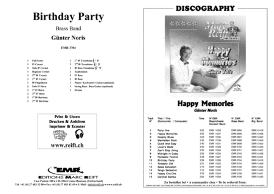 Birthday Party Brass Band scores gallery preview page 2