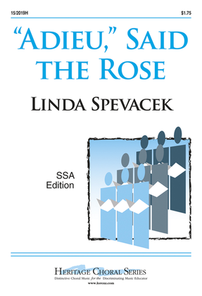 Book cover for Adieu, Said the Rose