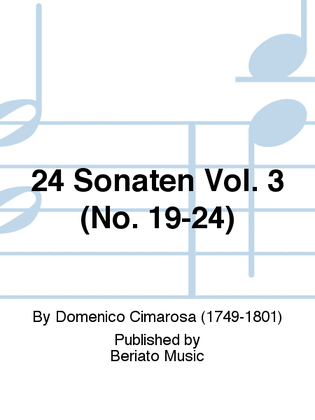 24 Sonaten Vol. 3 (No. 19-24)
