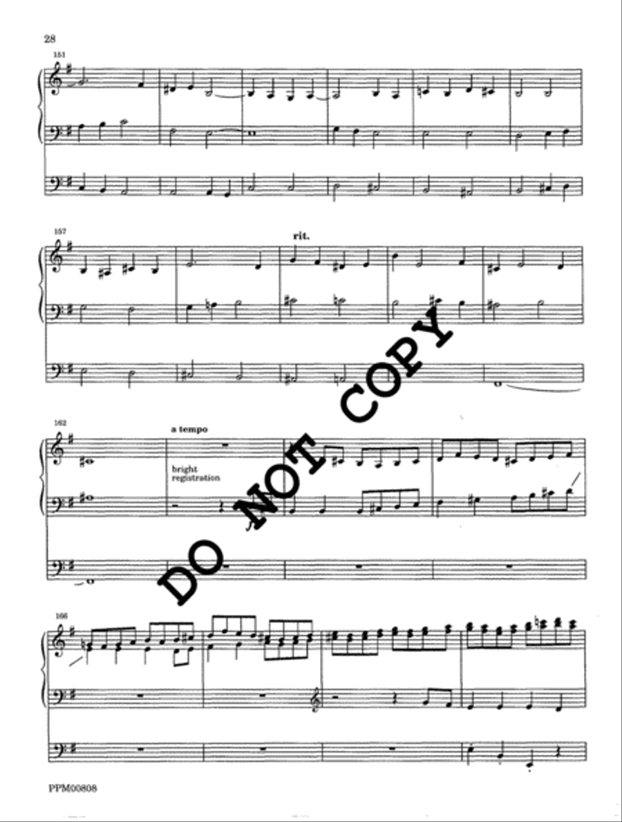 I Sing the Almighty Power of God: Organ Voluntaries on the Hymn Tunes of Ralph Vaughan Williams Volume I Organ scores gallery preview page 29