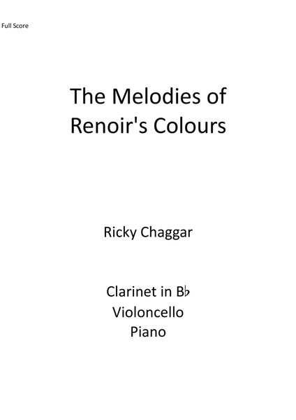 The Melodies of Renoir's Colours