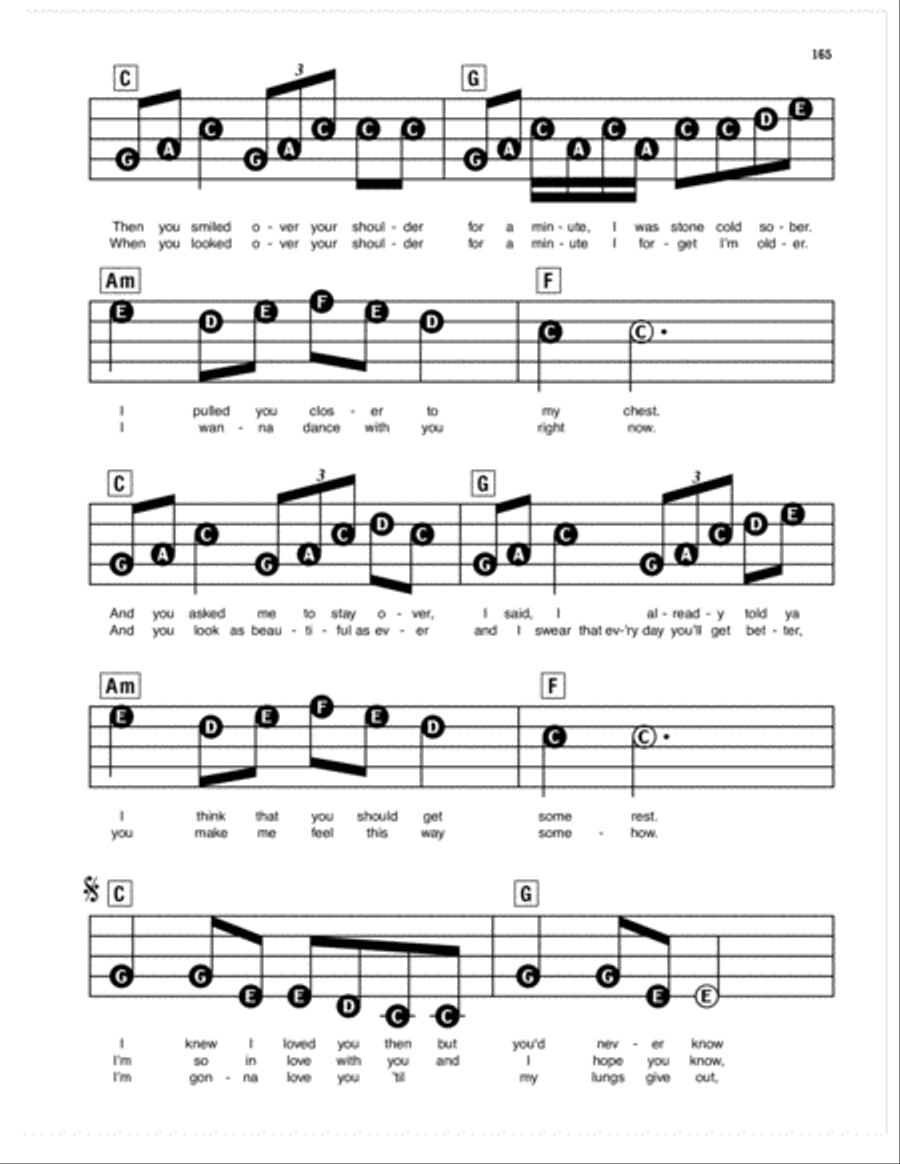 Say You Won't Let Go Electronic Keyboard scores gallery preview page 2