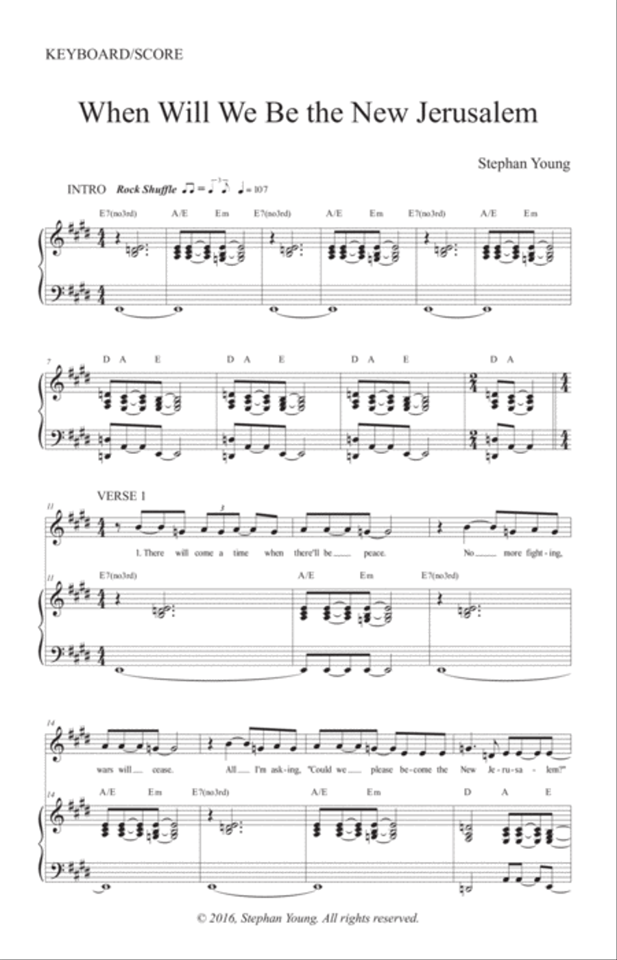 When Will We Be the New Jerusalem 4-Part scores gallery preview page 2