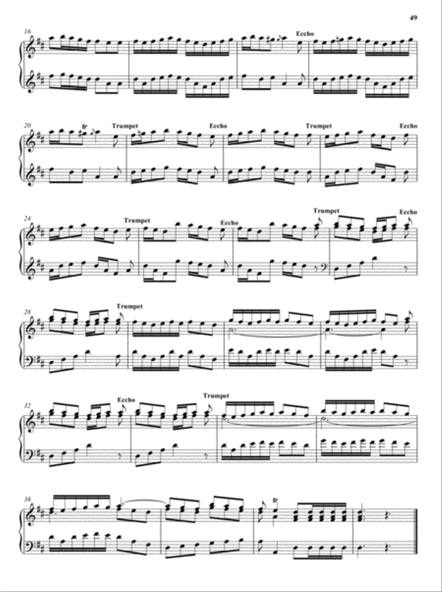 18th-century English Organ Music, Volume 2 Organ Solo scores gallery preview page 7
