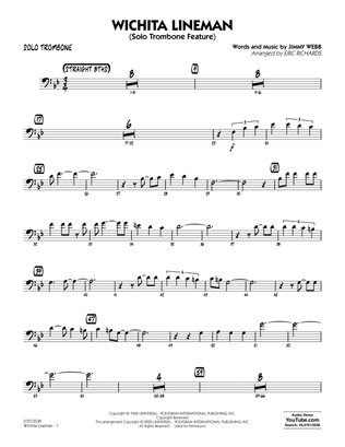 Wichita Lineman (arr. Eric Richards) - Solo Trombone