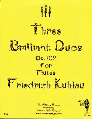 3 Brilliant Duos, Op.102
