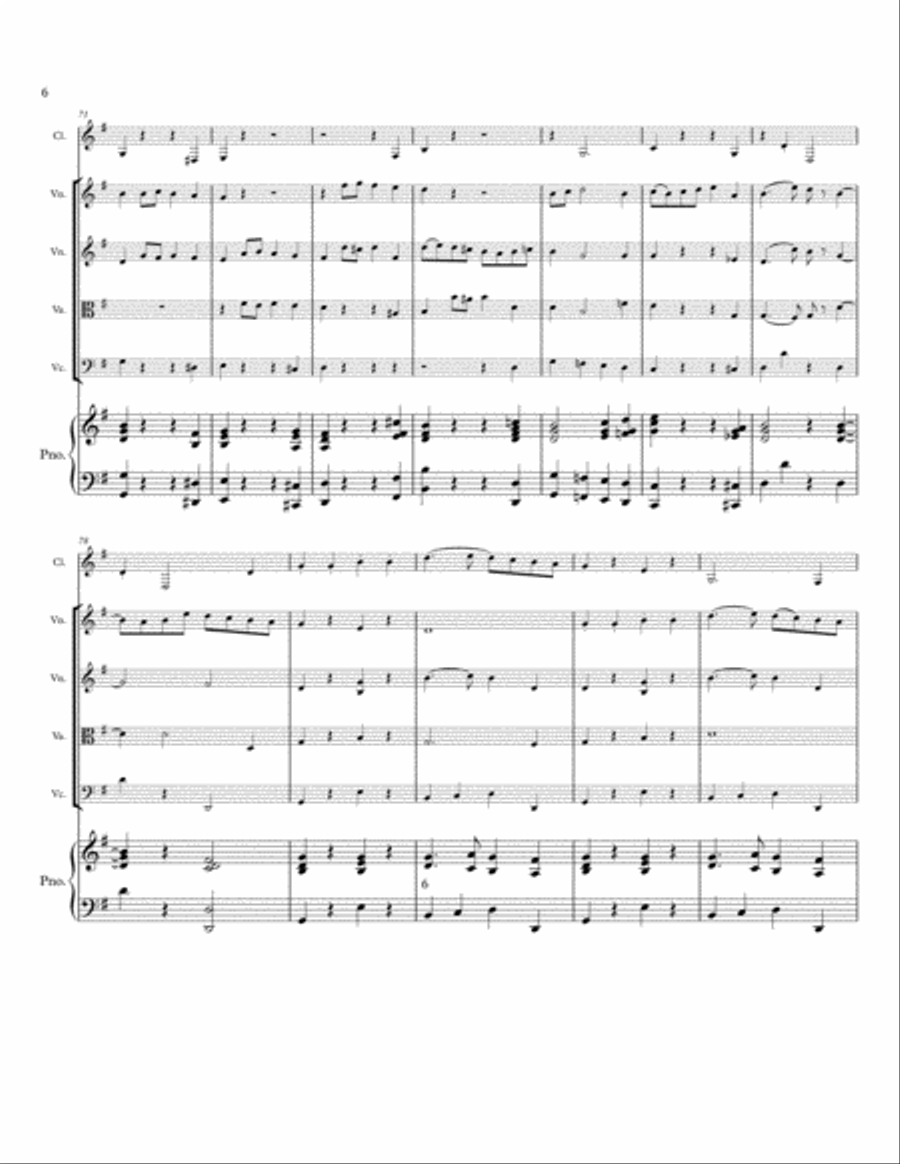 Little Concerto Grosso for Sextet, op. 56 Small Ensemble scores gallery preview page 6