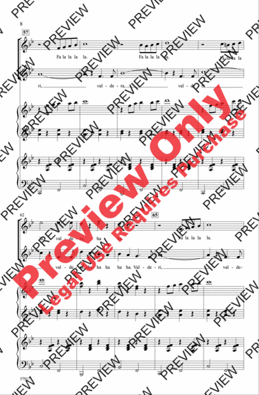The Happy Wanderer 2-Part scores gallery preview page 8