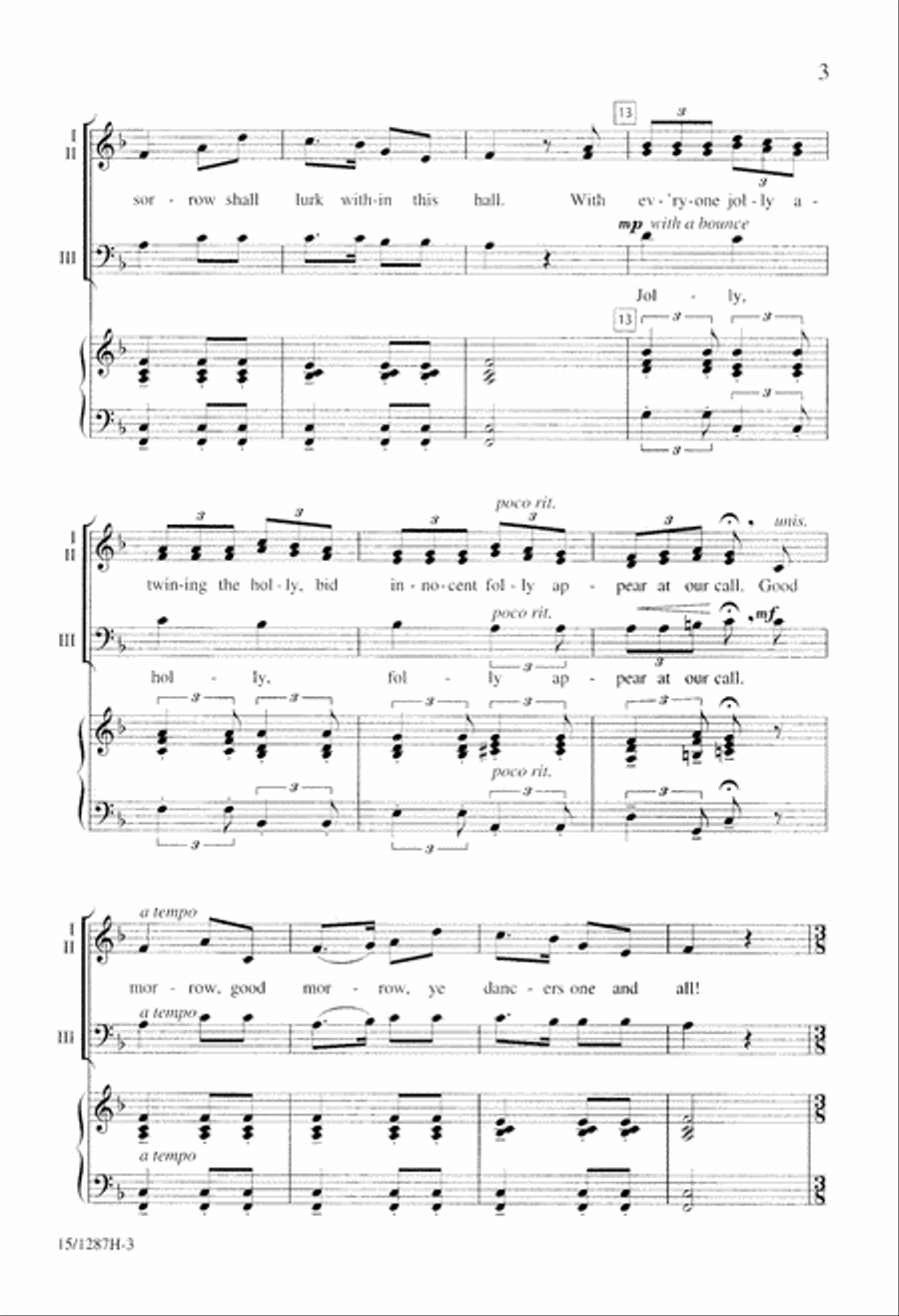 Winter Carnival Winter Carnival 3-Part scores gallery preview page 3