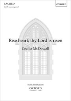 Book cover for Rise heart; thy Lord is risen