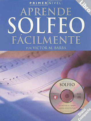 Book cover for Primer Nivel: Aprende Solfeo Facilmente