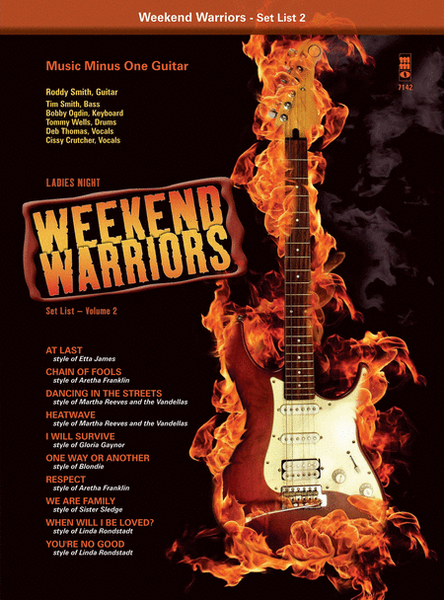 Weekend Warriors, Set List 2 - Ladies' Night Singer's Songbook image number null