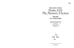 Book cover for Psalm XIX: The Heavens Declare