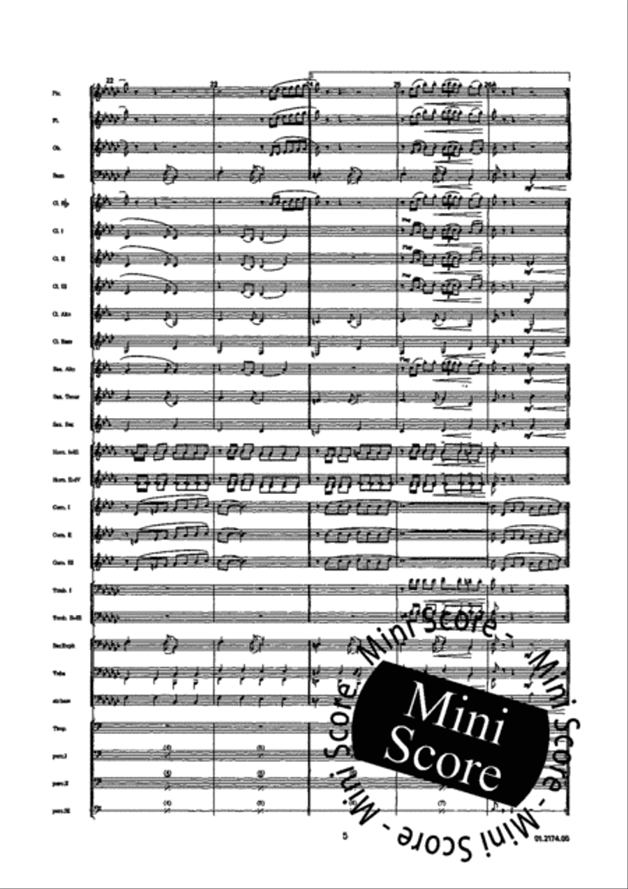 Saludos de Barcelona Concert Band scores gallery preview page 9