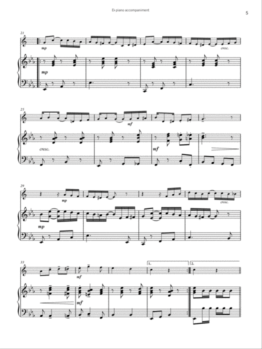 The Ragtime Dance (A Stop-Time Two Step) (Grade 5 C1 from the ABRSM Saxophone syllabus from 2022) Saxophone Solo scores gallery preview page 4