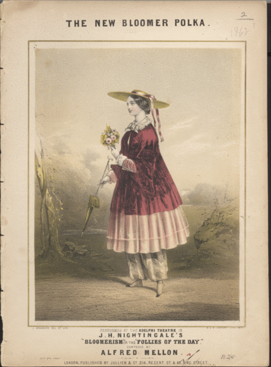 The New Bloomer Polka Flute Solo scores gallery preview page 1