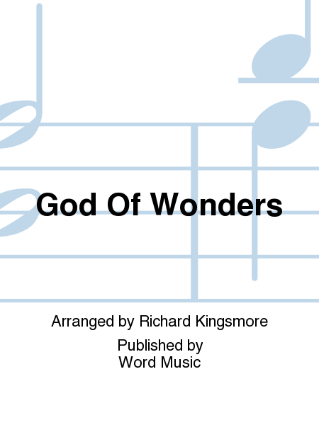 God Of Wonders - Anthem image number null